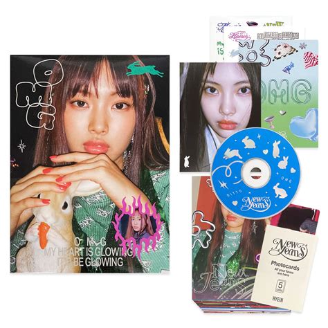 Buy NewJeans - 1st Single [OMG] (Message Card Ver - HYEIN Ver) Out Box ...