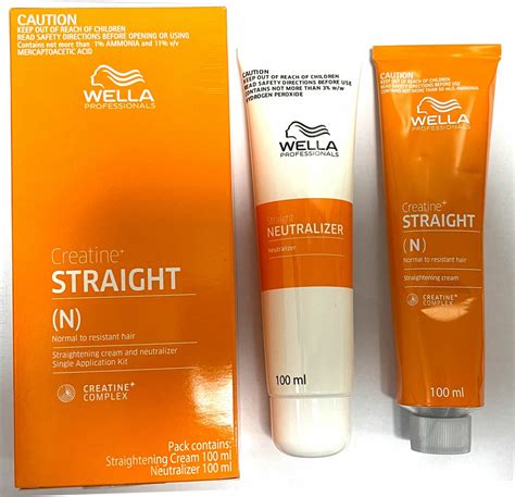 Permanent Hair Straightener Cream