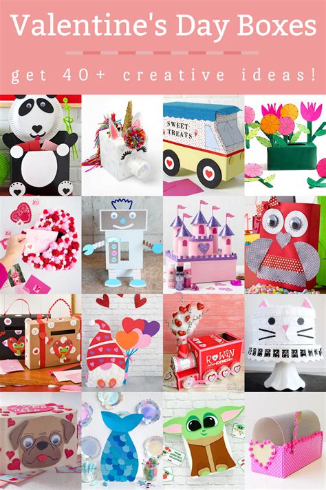 40+ Valentine Box Ideas That Are Unique and Fun! - Mod Podge Rocks