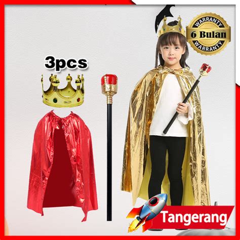 Jual King Costume 3 In 1 Kostum King Anak King Costume Cosplay ...