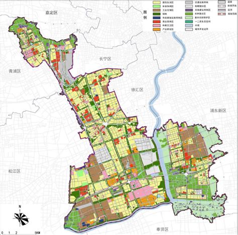 几张地图看懂未来的闵行大城区_地区