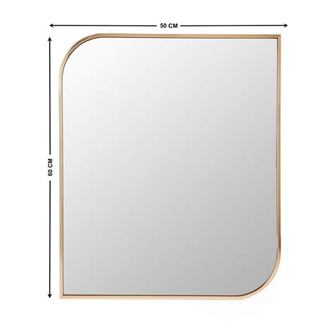 Buy Reflection Metal Wall Mirror - 50x60cm from Home Centre at just INR ...