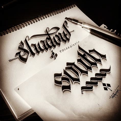 Image result for Creating Shaded Hand Lettering
