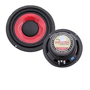 6.5 inch Subwoofer Replacement DJ Speaker Sub Woofer Loudspeaker Wide ...