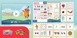 Numberblocks Number Track 0-10 (teacher made) - Twinkl