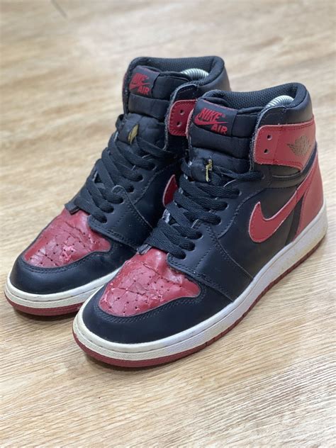 Nike Vintage Nike Air Jordan 1 High Retro Breds 2016 | Grailed