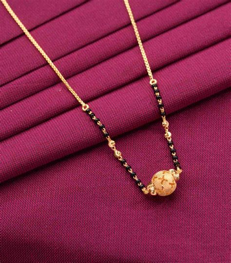 PNG & Sons Circlet double beads Mangalsutra Gold – P. N. Gadgil & Sons Ltd