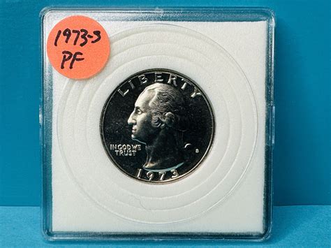 1973-S Proof Washington Quarter - For Sale, Buy Now Online - Item #801001