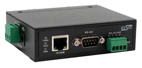 EX-61001 Exsys | Exsys Serial Device Server, 1 Ethernet Port, 1 Serial ...