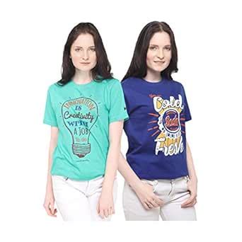 Buy Zorchee Round Neck Half Sleeve Pure Cotton Printed T-Shirts for ...