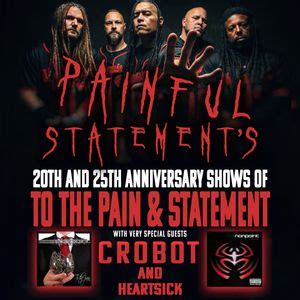 Nonpoint: Painful Statements 20th and 25th Anniversary Shows of To The ...