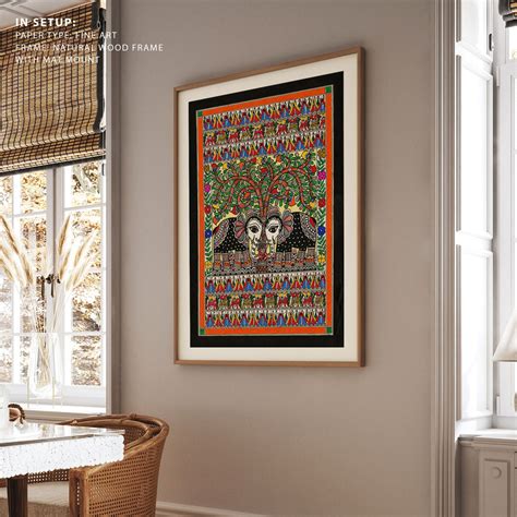 Indian Elephants Madhubani Art 01: Buy Madhubani Paintings & Art Prints ...