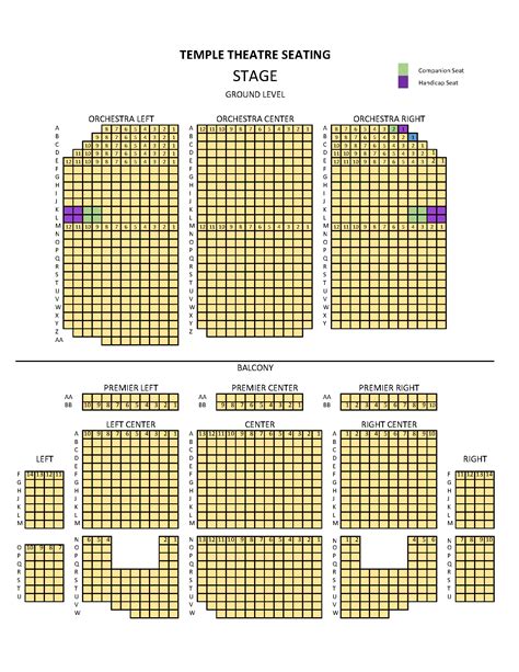 Tennessee Theater Seating Chart With Seat Numbers | Cabinets Matttroy