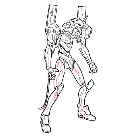 Image result for Exploded View Drawing EVA-01 Book