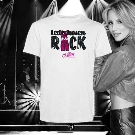 T-Shirt "LederHosenRock" Herren - Melissa Naschenweng