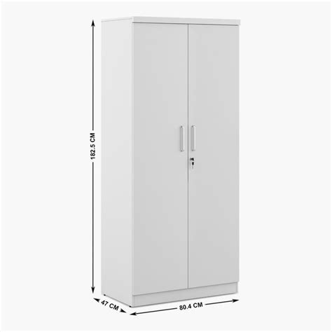 Buy Helios Reynan 2-Door Wardrobe - White from Helios by Home Centre at ...