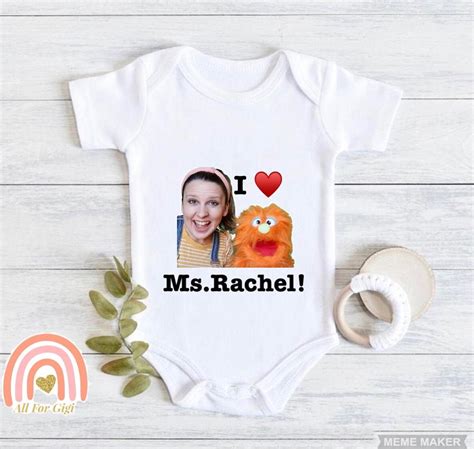 Ms. Rachel Baby Onesie Baby Clothing Songs for Littles - Etsy