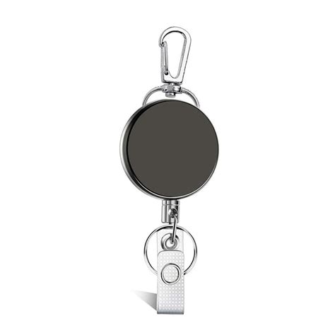 Durable Metal Retractable ID Card Holder | Free Shipping!