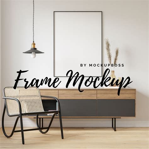 Buy Frame Mock Up, Mockup Frame, Frame Mockup, Living Room Mockup ...