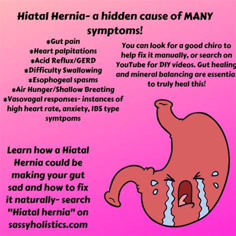Hiatal Hernia A Hidden Cause of MANY Symptoms! Hernia symptoms