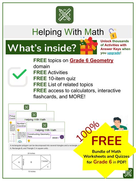 6th Grade Math Geometry Problems 的图像结果