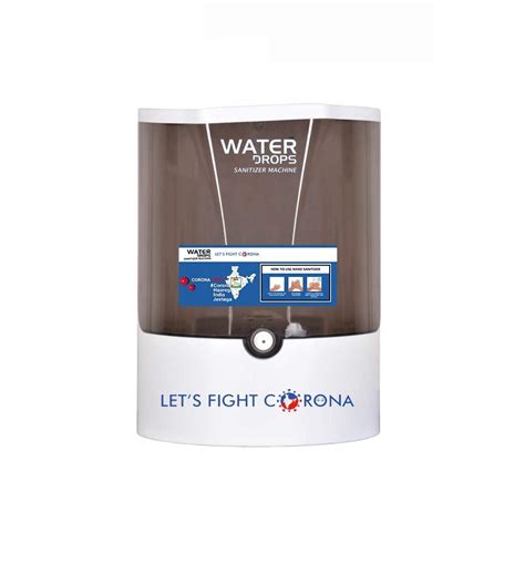 WATER DROPS® Wall Mounted 6 Litre Contactless Automatic Hand Sanitizer ...