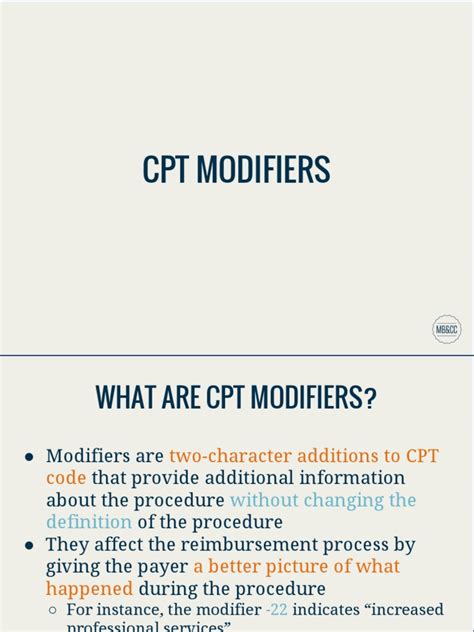 CPT Modifiers 的图像结果