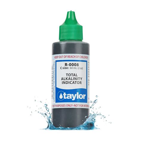 Taylor Replacement Reagents Total Alkalinity #8-2 oz. : Amazon.in ...