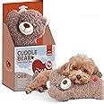 Buy BarkButler x FOFOS Heartbeat Bear Plush Dog Toy - Brown, Anxiety ...