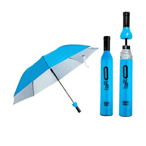 Bottle Umbrella - Unisex Windproof UV and Rain Protection | Mini Trave ...