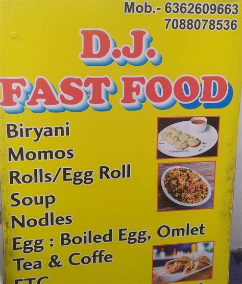 Menu at Dj Biryani, Bharat Heavy Electrical Limited Ran