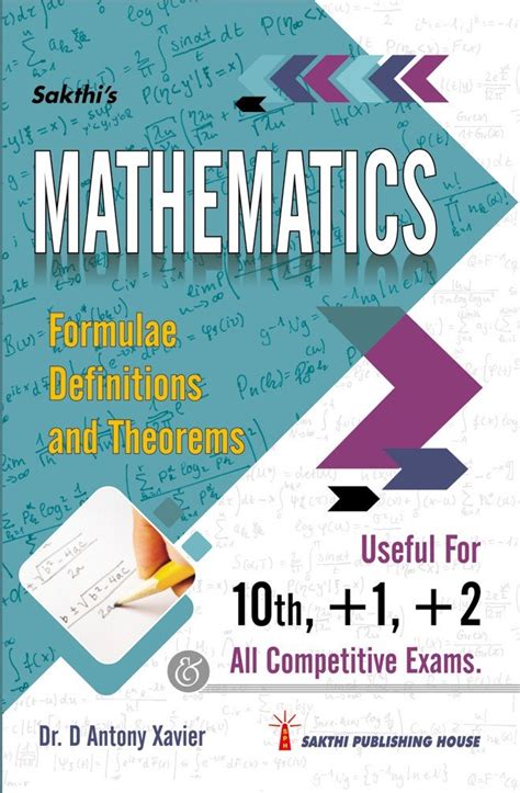 Routemybook - Buy Mathematics [Formulae, Definitions and Theorems] by ...