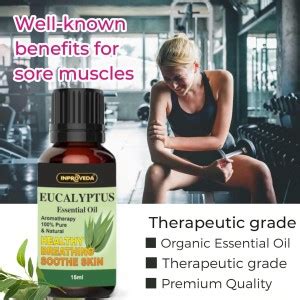 INPROVEDA Eucalyptus Essential (Nilgiri Oil) Hair Oil - Price in India ...