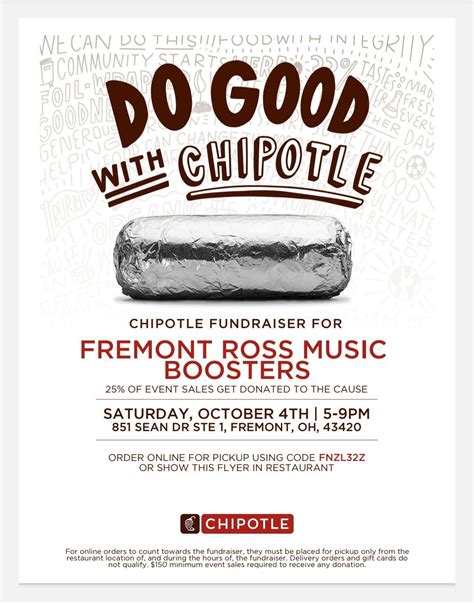 Chipotle Fundraiser, Chipotle Mexican Grill, Fremont, 4 October 2025 ...