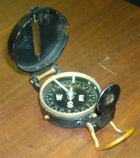 Image result for Using Lensatic Compass Tutorial