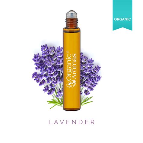 Lavender Roll-on Essential Oil - Organic Aromas