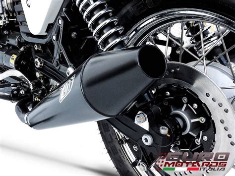 Moto Guzzi V7 Cafe Racer /Classic 12-13 Zard Full Exhaust System Ceram ...