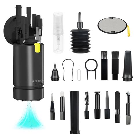 Amazon.in: Buy ZEBRONICS CK500 21-in-1 Multipurpose Cleaner kit, Vacuum ...