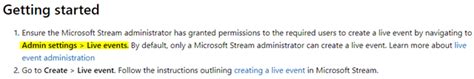 Image result for Microsoft Stream Admin Settings
