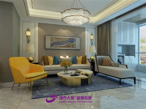 现代二居室137平米8万-中海首钢金裕雅苑装修案例-北京房天下家居装修网
