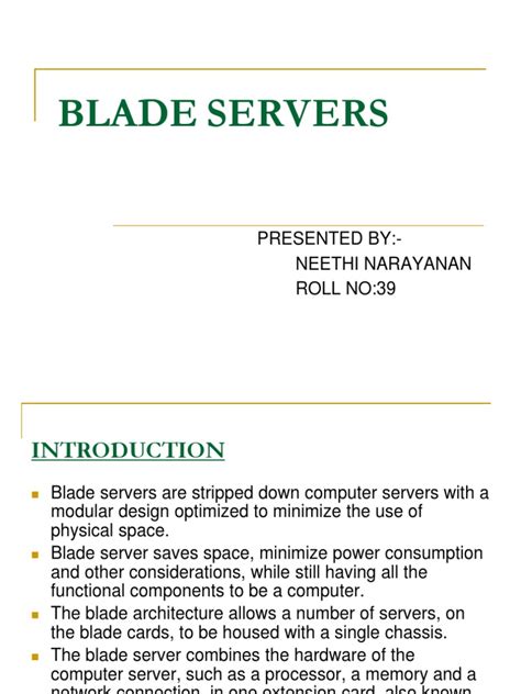 Image result for Blade Server Tutorial