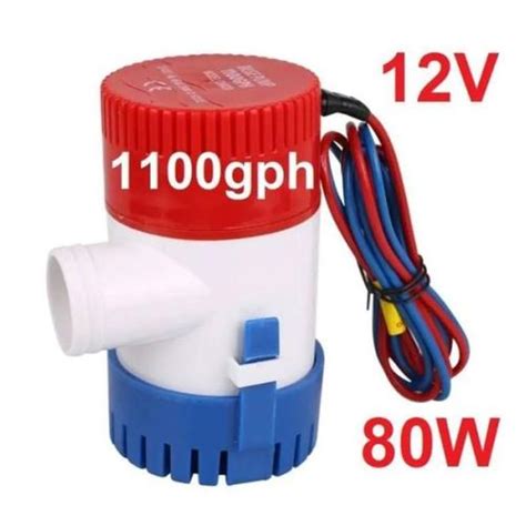 Jual Pompa air celup Bilge pump 1100GPH CH8028 DC 12V submersible pump ...