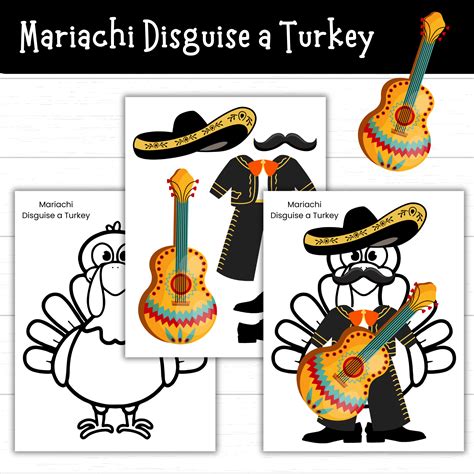 Disguise A Turkey In Spanish | Fanny Printable