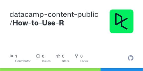 How to Use GitHub with R 的图像结果