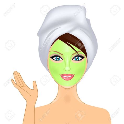12+ Facial Clip Art - Preview : Facial Spa Mask C | HDClipartAll