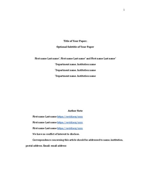 Image result for Free Printable APA Format Guide