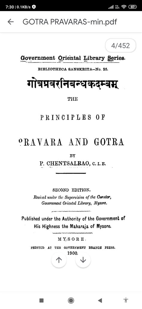 Pravaras Gotras Pdf – Ramanisblog