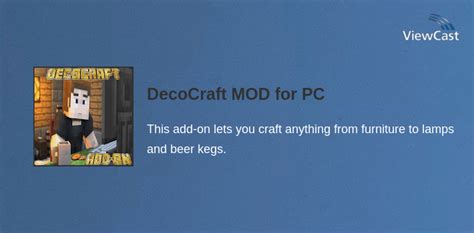 Image result for How to Get Deco Craft Mod
