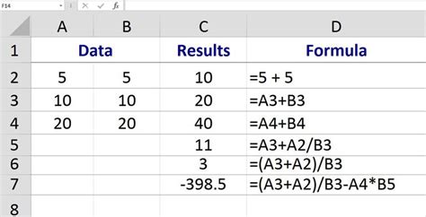 Image result for Add without Formula Excel