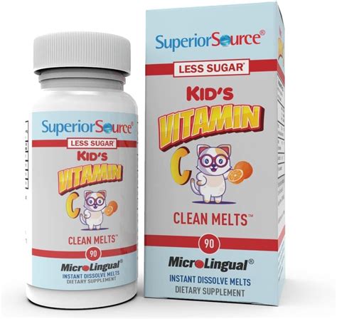 SuperiorSource Superior Source Kids Vitamin C Clean Melts - Immune ...